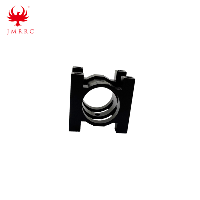 JMRRC Aluminium Alloy Clamp for Carbon Fiber Pipe 16mm CNC Integral Pipe Clamp Holder for UAV Multicopter OD 16mm C-type Clamp