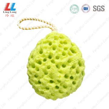 water drop style bath sponge