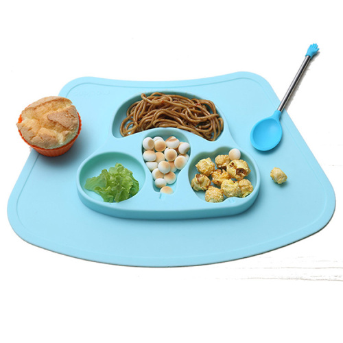 Non-slip Portable Placemat Silicone Baby Eat Mat
