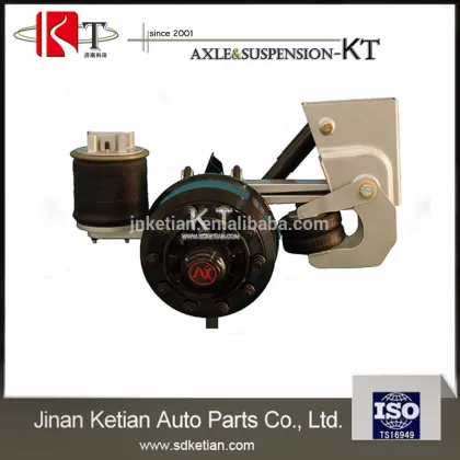 Z type leaf springair suspension with goodyear airbag