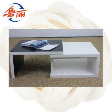 White laminated particle board for partitions