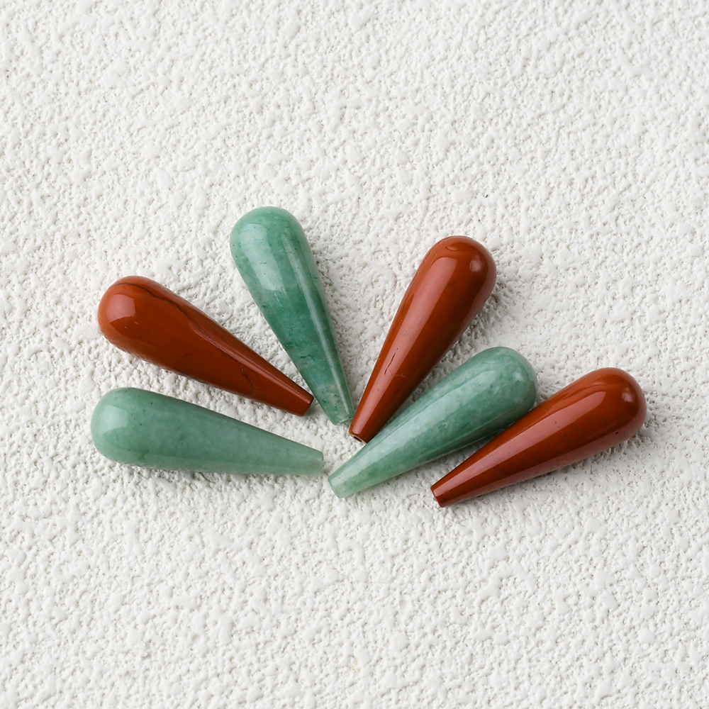 Long Drop shape Red Jasper gems