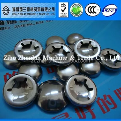Domed Lock Washer: Capped Star Lock Washer & Acorn Lock Washer