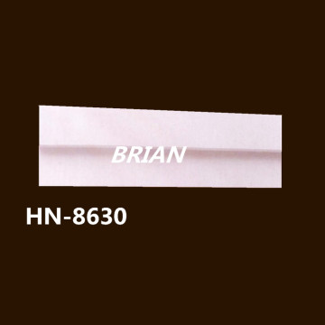 Kalis air/gaya Eropah PU Plain Moulding