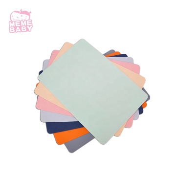 Washable Printed Baby Infant Toddler Kids Silicone Placemats