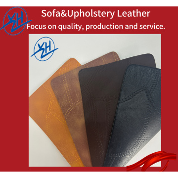 Sofá de 1.0 mm suave y duradero de cuero PVC