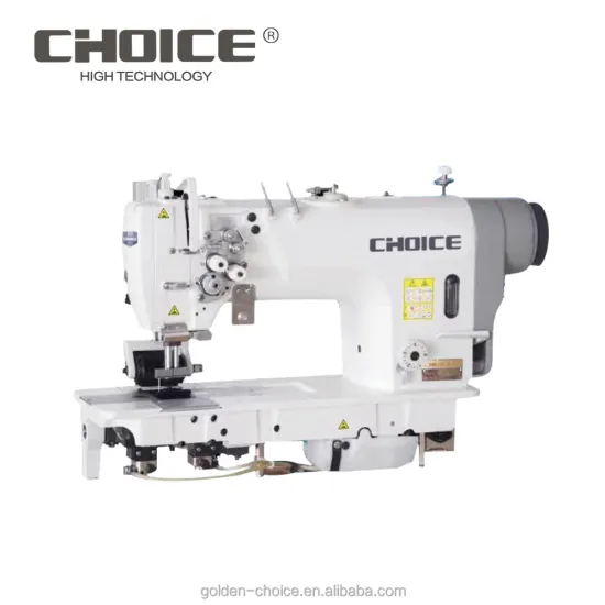 GOLDEN CHOICE GC8453T Direct Drive Double Needle Lockstitch Sewing Machine