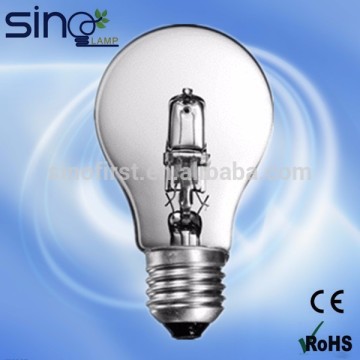 PS55 A55 E27 Clear 42W Eco Halogen Light Bulb
