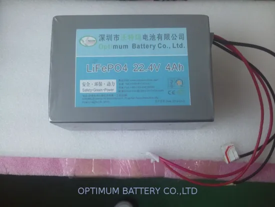Lithium Iron Phosphate Batteries Pack 22.4v-4ah, With Suitable Bms