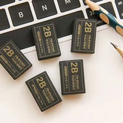 2B Pencils Eraser Sketch Drawing Eraser Rubber Pencil Eraser Office School Supplies