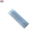 Metalen ambachten aangepaste kleine logo -tags