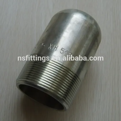 round head bull plug MSS -SP-95 bull plug A105 Electro Zinc Plated