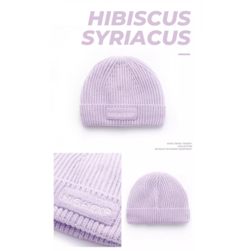 Children's skiing knit cap ear protection