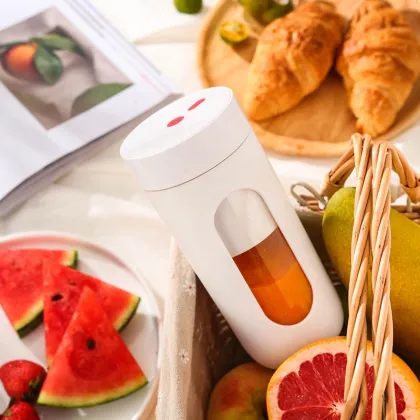 Smart Mini USB Portable Mechanical Automatic Orange Juicer Extractor Blender