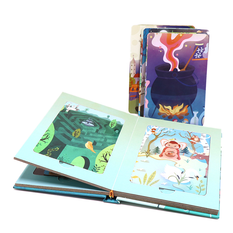 Customized eco-friendly children's paper book printing