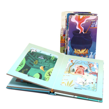 Customized eco-friendly children's paper book printing