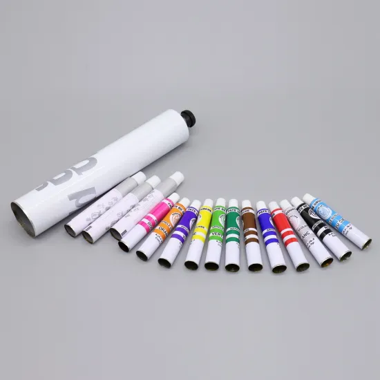 OEM Aluminum Tube Packaging for Paint Packing
