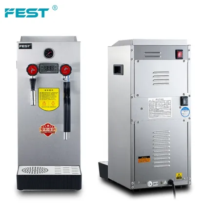 FEST Commercial Boiling and Steam Coffee Milk Foam Machine