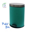 Stainless Steel Sliver Paper Waste Bin For Restaurant