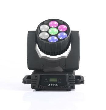 7*32W RGBW 4 in1 beam led mini moving head/DMX/dj lighting