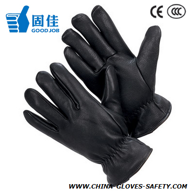 Grain Leather Driver Glove (GJ-GLD117)