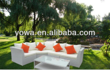 YHA014 SET PLASTIC OUTDOOR RATTAN SOFA