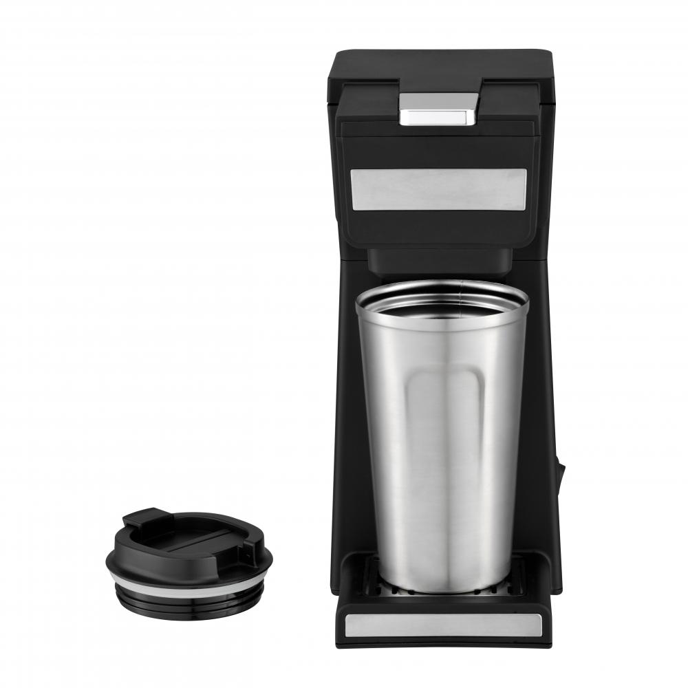 Aiosa 2 in 1 k cup coffee maker,6-14OZ single serve coffee maker with single  travel cup. 