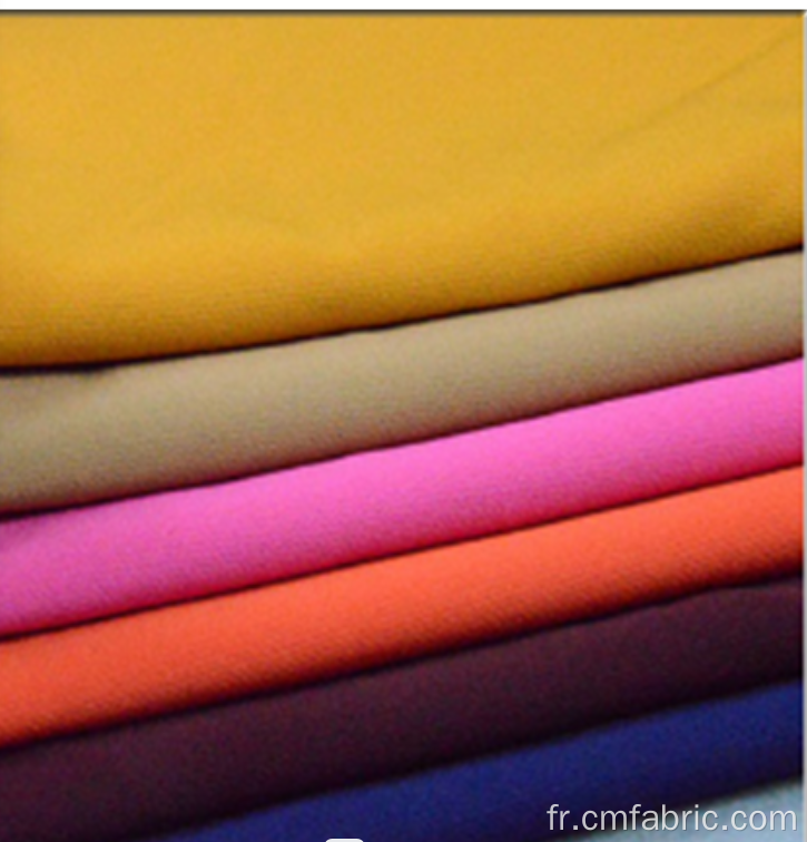 75x100 Polyester Double tissage à quatre voies Spandex Fabric230gsm