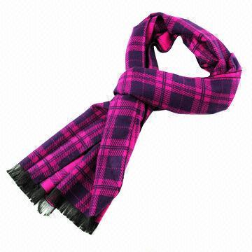 Scarf, Made of Artificial Cotton, Customized Designs and Colors are Accepted