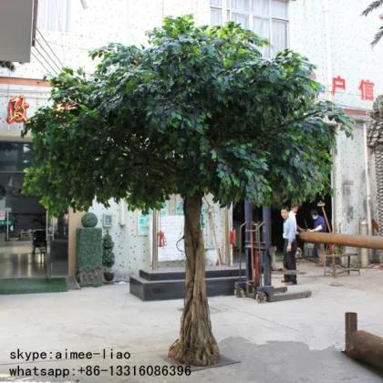 Q090502 China supplier miniature banyan tree decoration artificial banyan tree