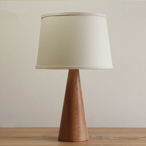 Lampade da tavolo moderne in legno LEDER