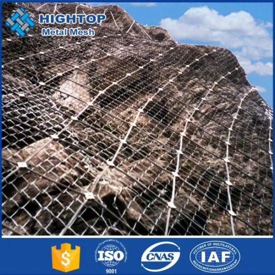 2015 alibaba china manufacture flexible rope mesh