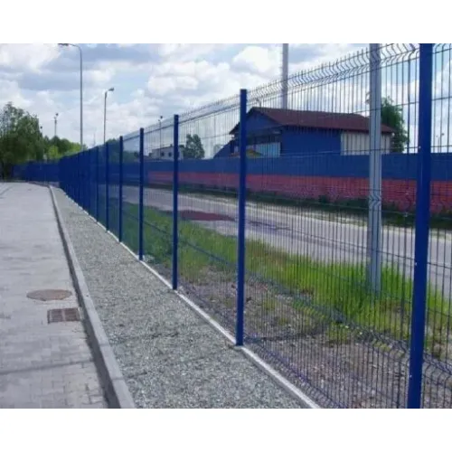 PVC Coated Curvy Welded Steel Wire Mesh Fence