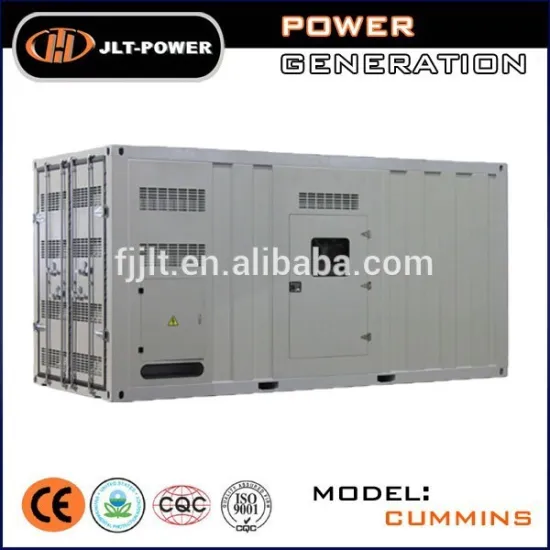 Powerful 1000kw containerized soundproof diesel generator