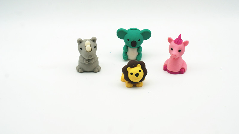 Animal Eraser Set