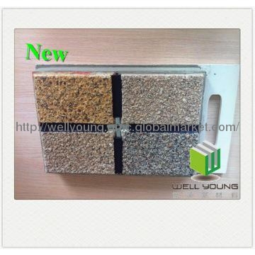 Exterior wall insulation decorative panel