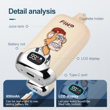 Original FIHP Digital Box 12K Puffs Disposable vape