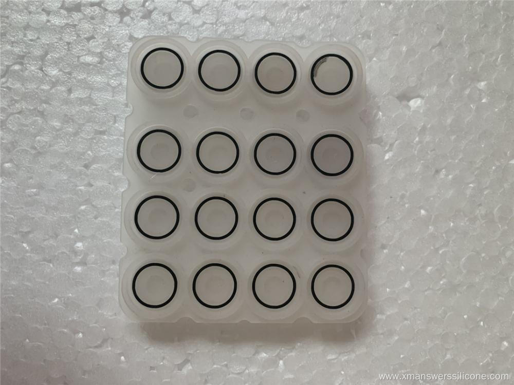 Custom Transparent Silicone Rubber Kepad Buttons