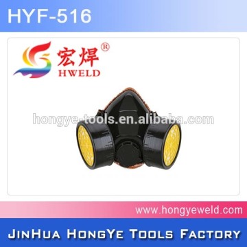 half face double filter gas mask
