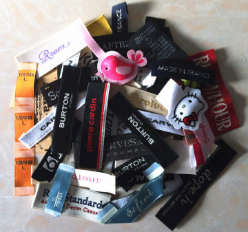 High-End Clothing Brand Collar Labels