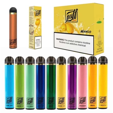 Puff Xtra 1500 inhalaciones Vape desechable 5% Nic