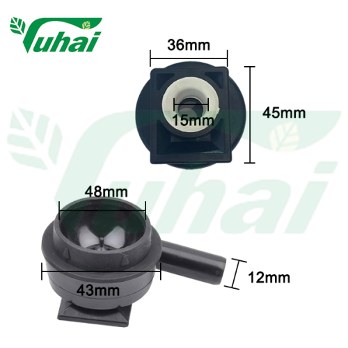 Plastic scraper for milking machine