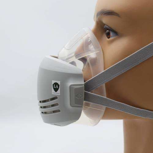 Respirator Mask Silicone Half Face Dust Protection