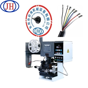 máquina silenciosa de decapagem e crimpagem de fios