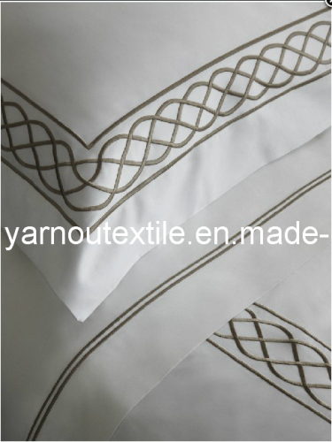 Embroiedry /Logo for Hotel Bedding Sets (HY43)