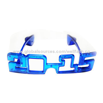 Funky 2015 LED flashing party glasses