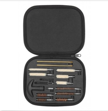 Funpowerland 16 Piece Pistol Cleaning Kit for All Caliber Hand Guns 22 357 38 9mm 40 44 45