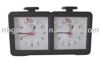 Professional Mechanical Chess Clock Timers - Black