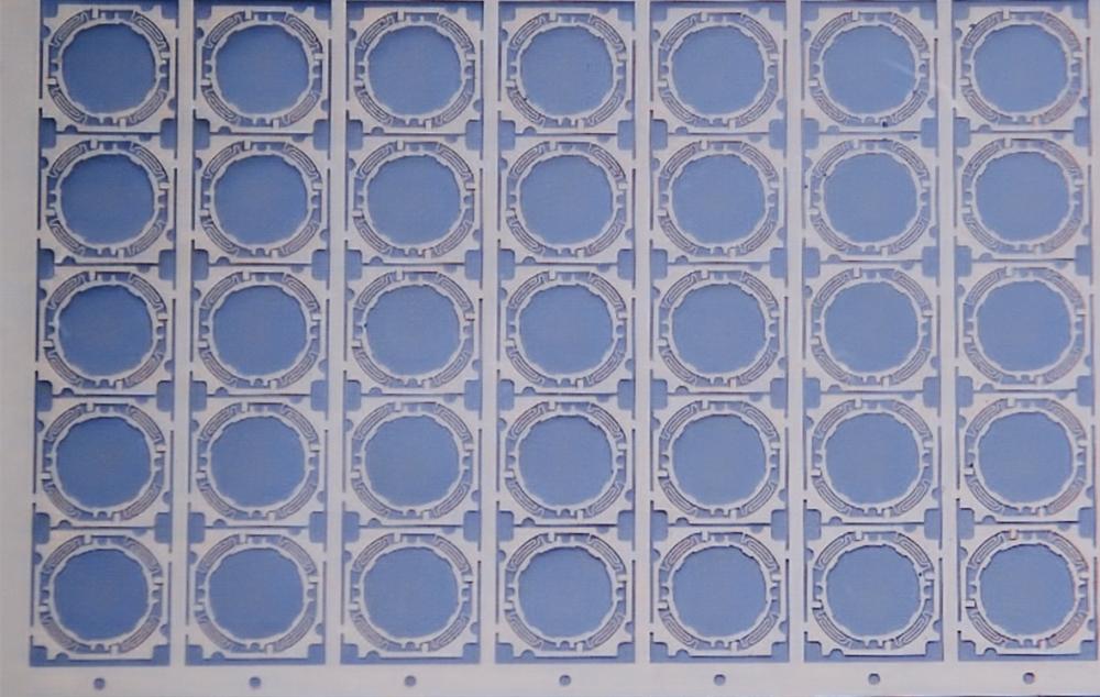 Etching Voice Coil Motor Spring Sheet