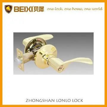 Zinc reversible handle yale key tubular entrance door locksets